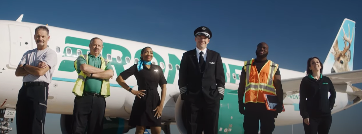 Frontier Airlines promotional image